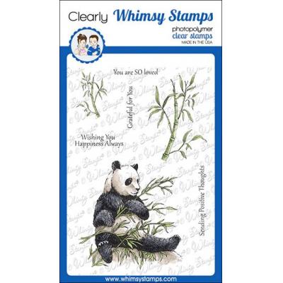 Whimsy Stamps DoveArt Studios  Clear Stamps - Panda